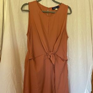 Blush Pink Dress with Knot Detailing